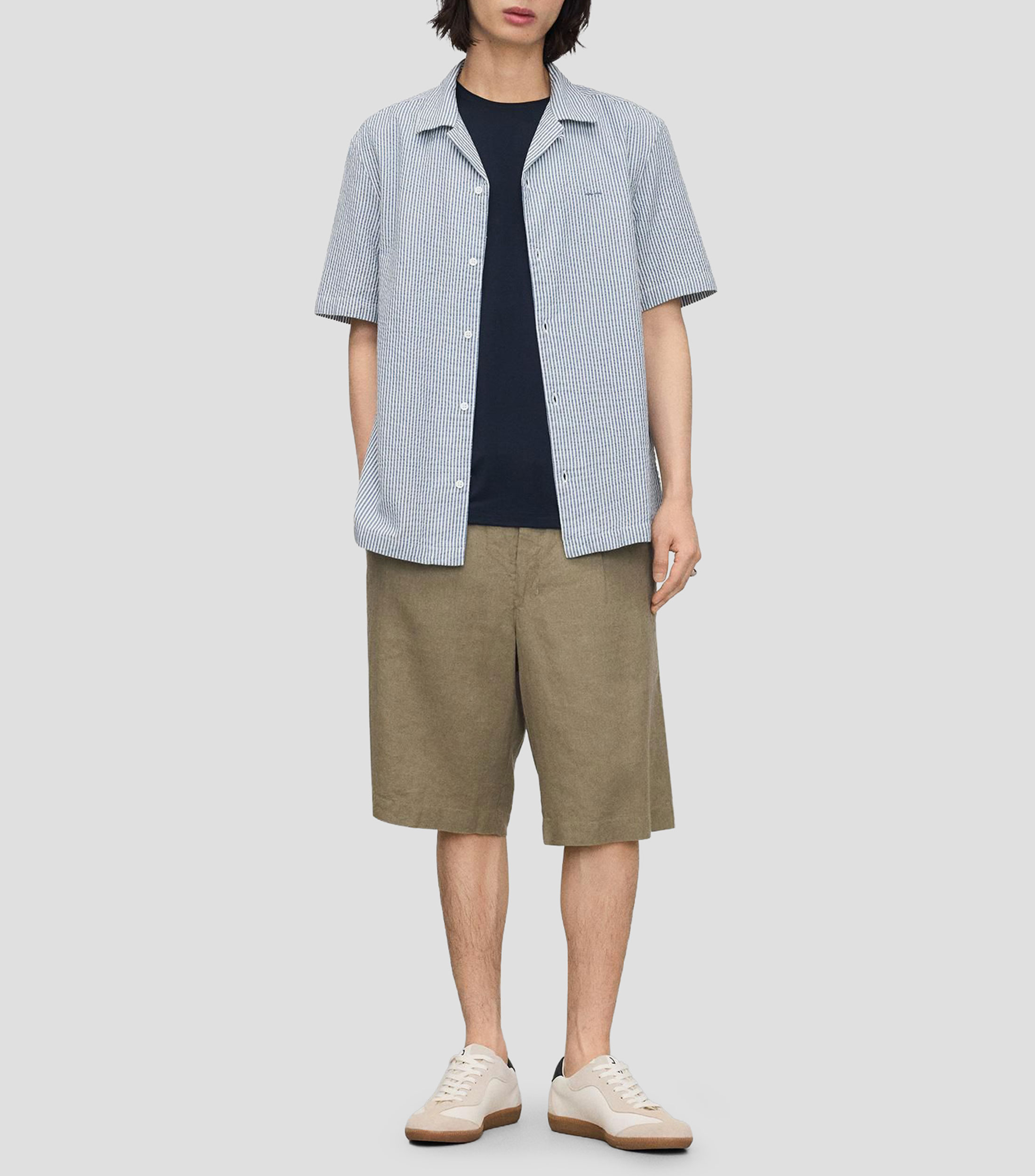Bermudas Lisa Hombre